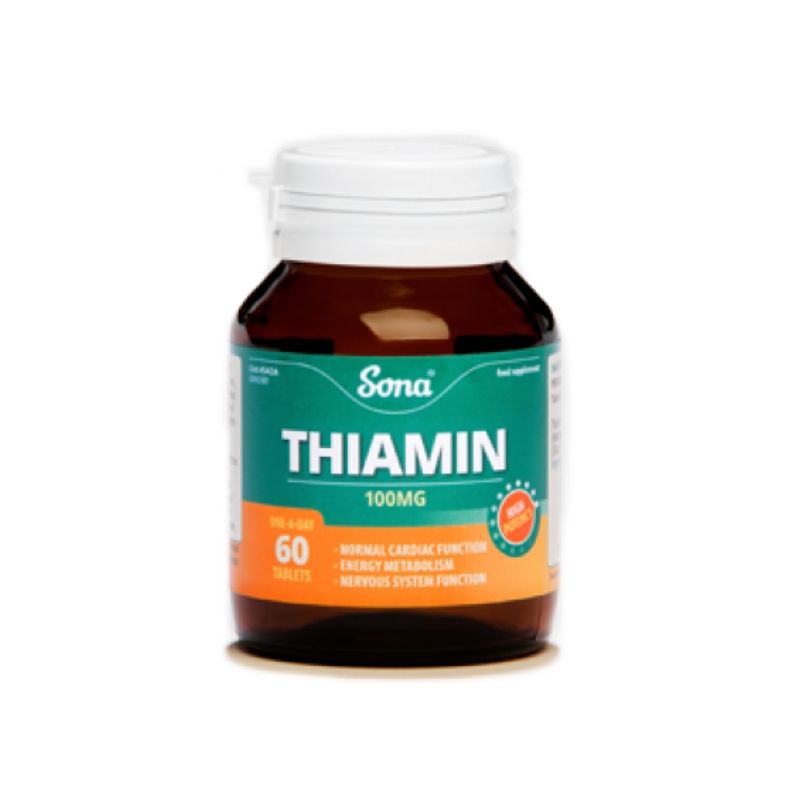 Sona Thiamine Vit B1 100Mg 60 Tablets