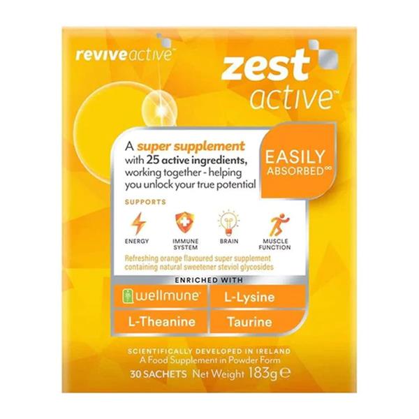 Revive Active Zest 30 Day | Energy, Brain & Immune Support