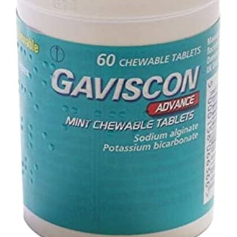 Gaviscon Advance Chewable Tablets 60Pk