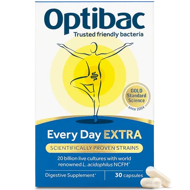 OptiBac Probiotics ‘For Every Day Extra Strength’ – Daily Gut Health