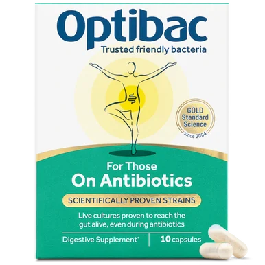 OptiBac Probiotics ‘For Those On Antibiotics’ – Gut Health Support