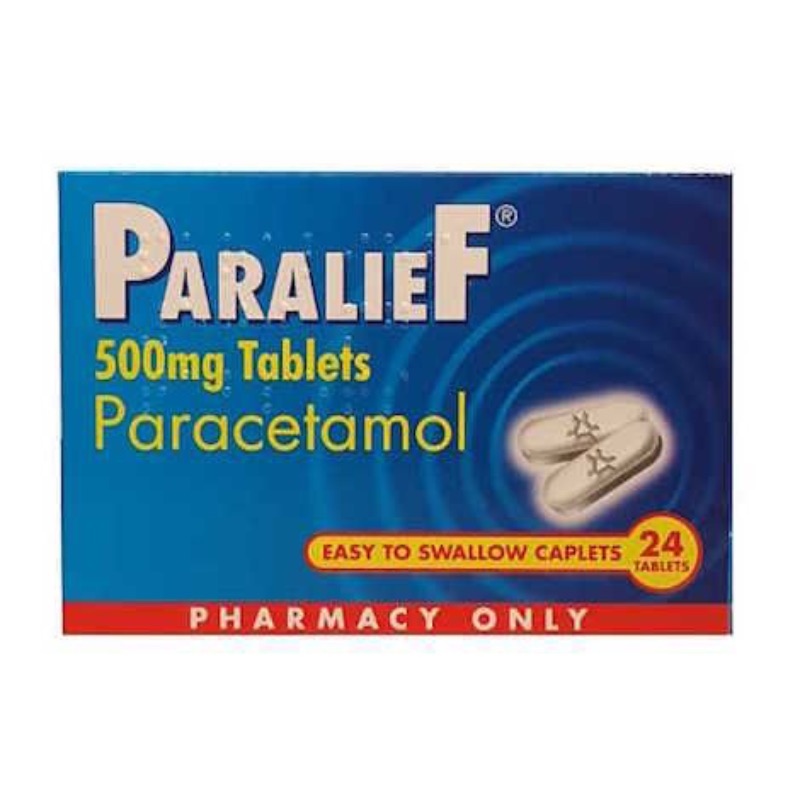 Paralief 500mg Tablets 24Pk