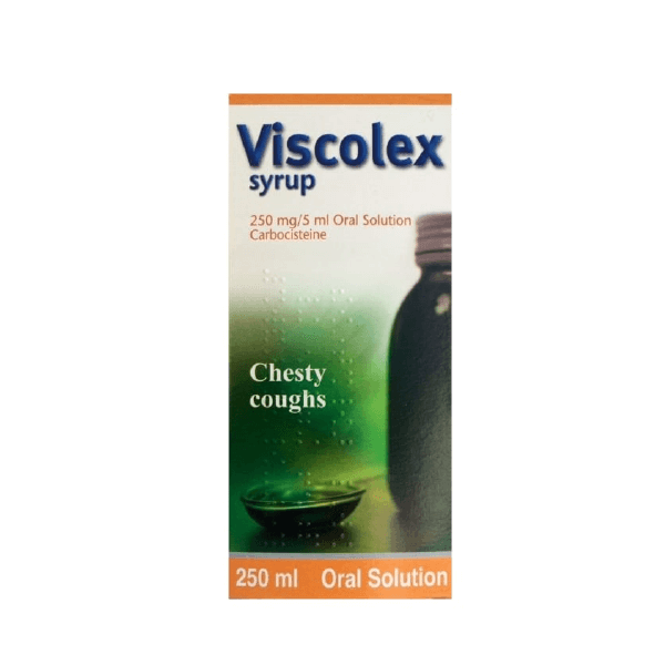 Viscolex Syrup 250 Mg / 5 Ml Oral Solution 250ml
