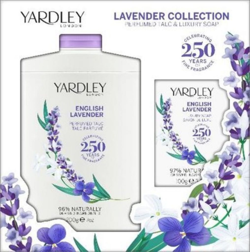 Yardley English Lavender Talc and Soap Giftset HealthWise