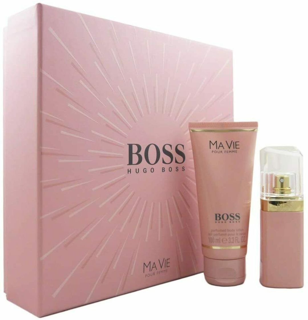 Hugo Boss Ma de Eau Pour 30 Gift lotion Parfum body Set Femme | & HealthWise ml Vie