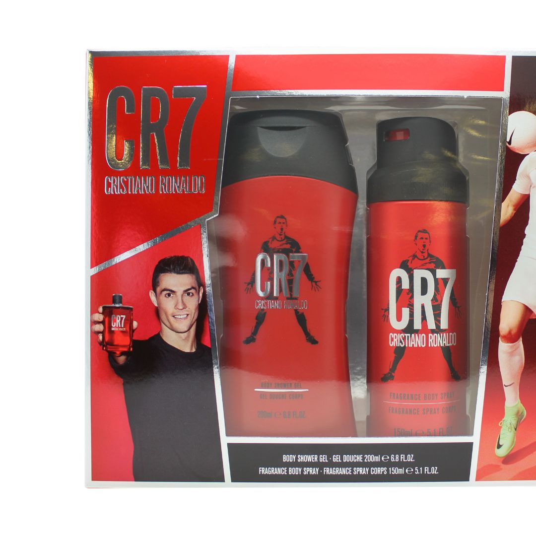 Cristiano Ronaldo CR7 Gift Set 200ml Shower Gel + 150ml Body Spray |  HealthWise