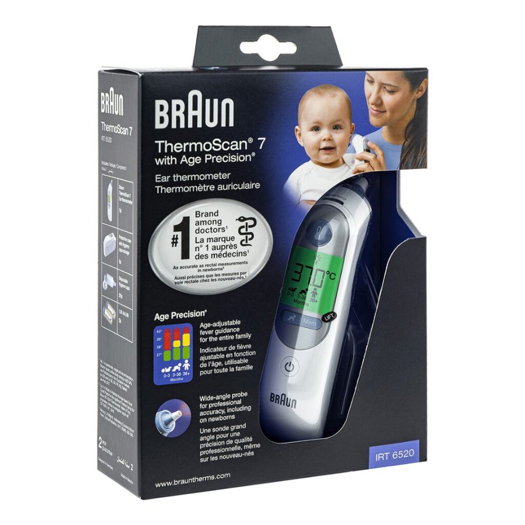 Braun Thermoscan 7 IRT6520 Ear Thermometer HealthWise