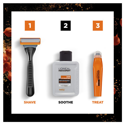 L'Oreal Men Expert Hydra Energetic Post Shave Balm 100ml - Image 2