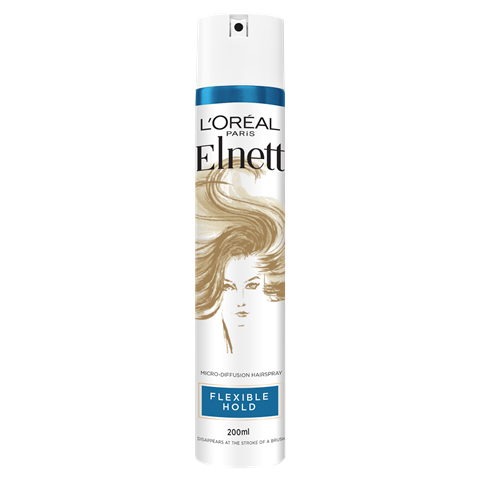 L’Oreal Elnett Flexible Hold Shine Hairspray 200ml