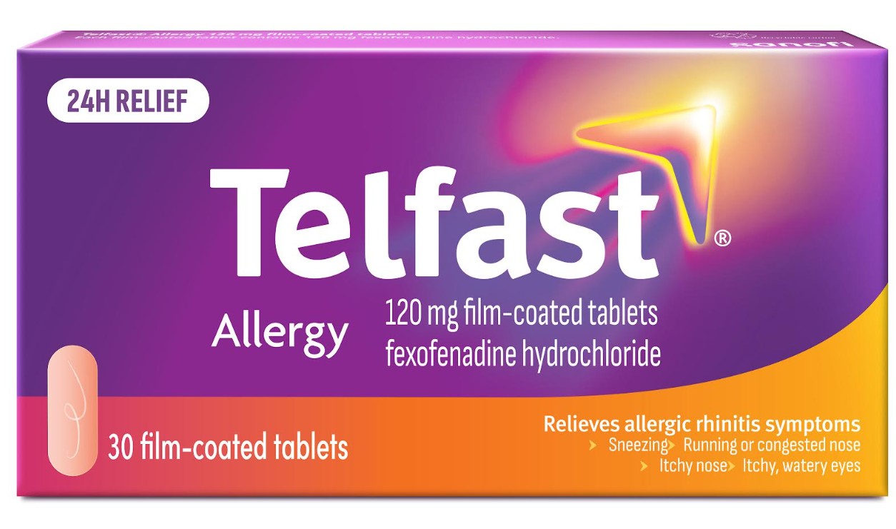 Telfast Allergy 120mg Film Coated Tablets 30Pk