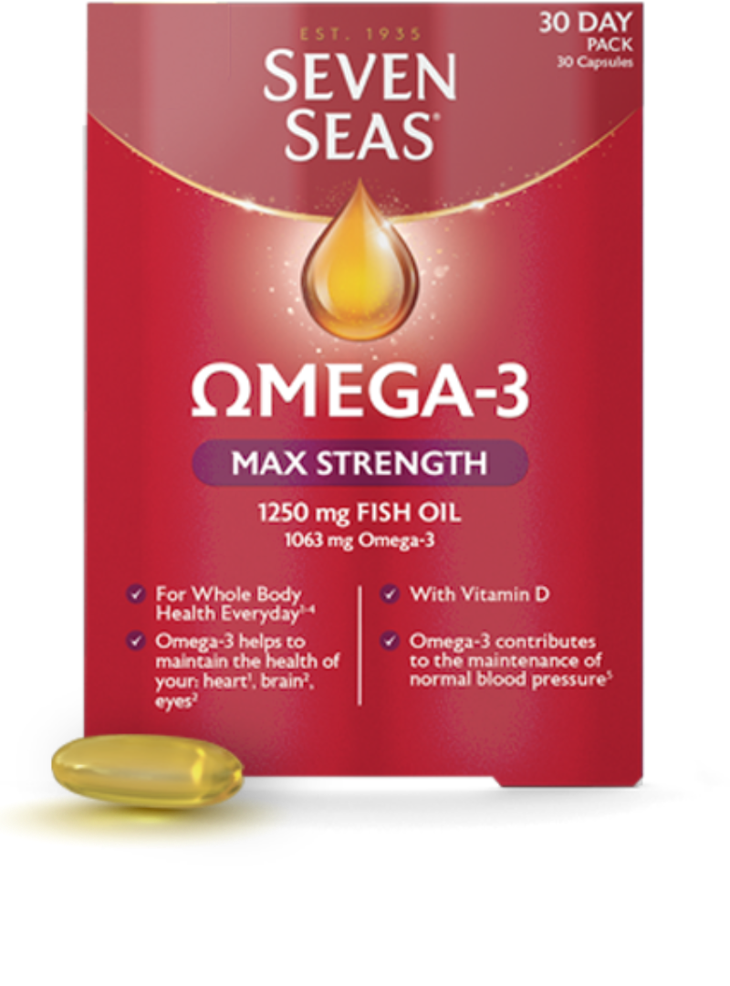 Seven Seas Omega-3 Max Strength 30 Pack