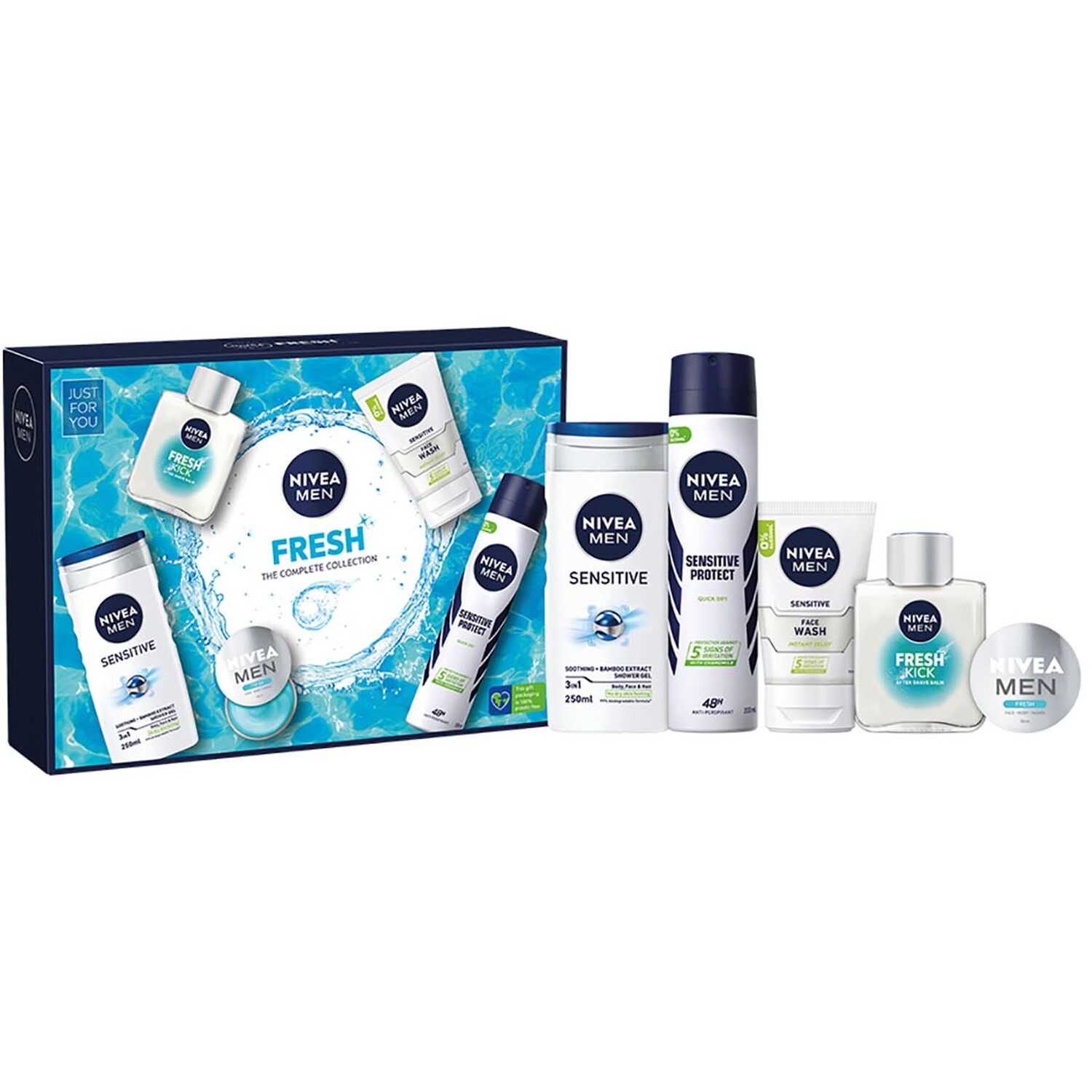 Nivea Men Fresh Complete Collection Gift Set | HealthWise