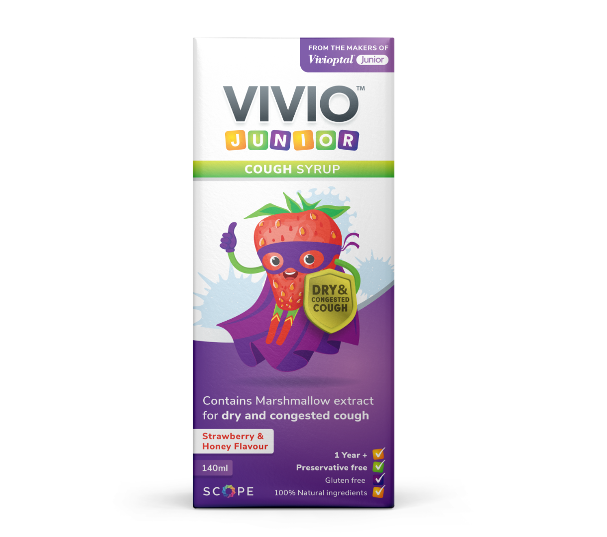 VIVIO® Junior Cough Syrup 140ml