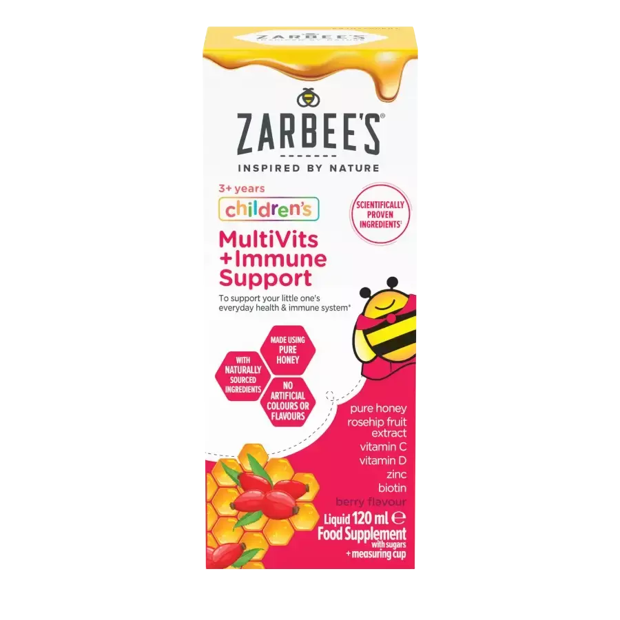 Zarbee’s® Children’s MultiVits + Immune Support Liquid​