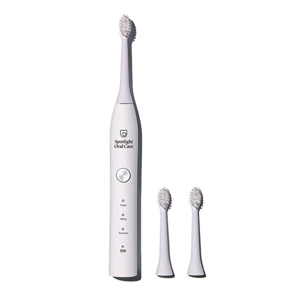 Spotlight Oral Care Sonic Toothbrush White – Deep Clean & Stain Remova