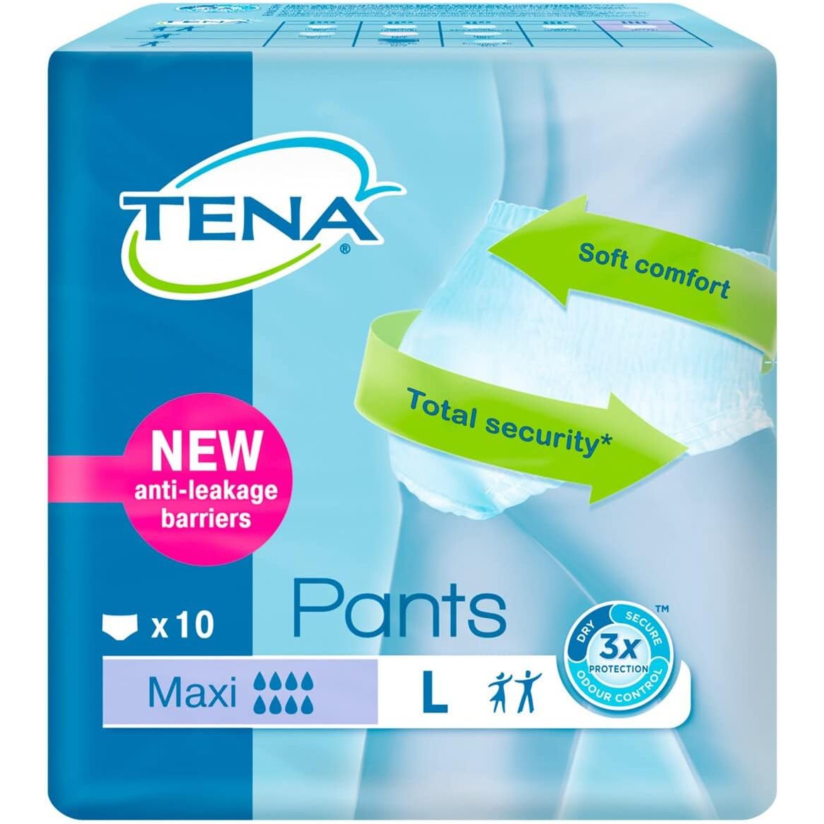 TENA Pants Maxi Large – Incontinence Underwear For Heavy To Very Heavy Loss
