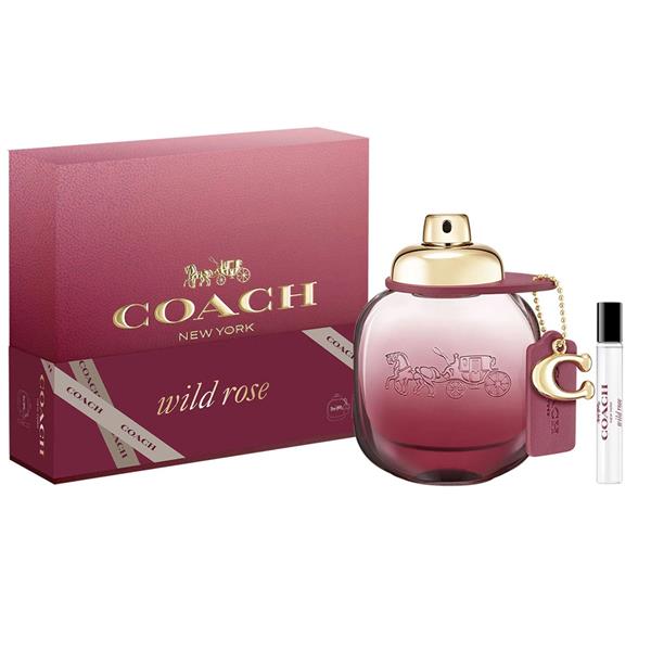 COACH Wild Rose EDP Gift Set (50ml + Travel) – Untamed & Sensual