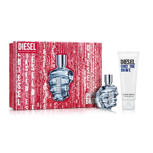 Diesel D Eau De Toilette Duo Set (50ml EDT + Shower Gel)