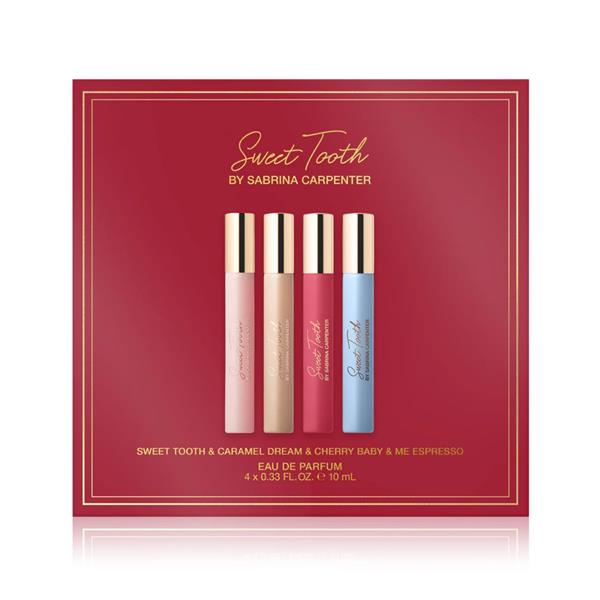 Sabrina Carpenter Sweet Tooth 4-Piece Travel Set | Vegan EDPs